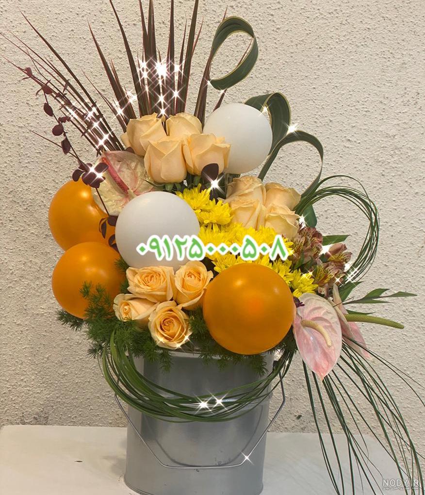 ایده گل برای تولد نوزاد دختر و پسر ( بیش از 30 باکس گل )
