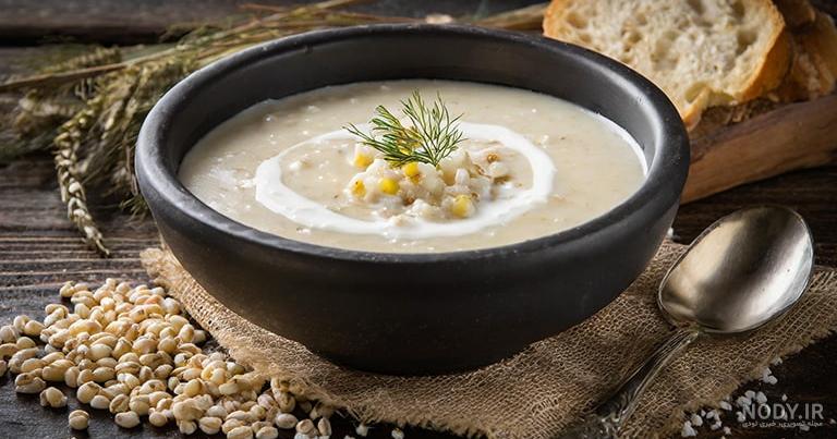 طرز تهیه سوپ جو رستورانی