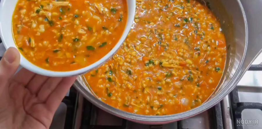 طرز تهیه سوپ شیر با جو - ستاره