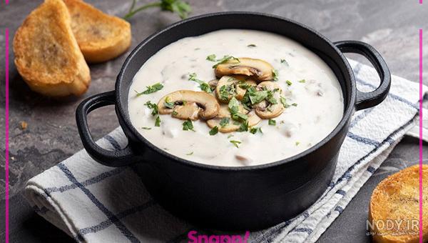 طرز تهیه سوپ شیر، سوپ رشته و سوپ جو پرک رستورانی با مرغ