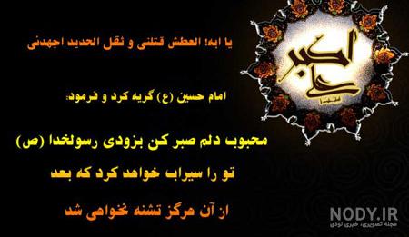 عکس از امام علی اکبر