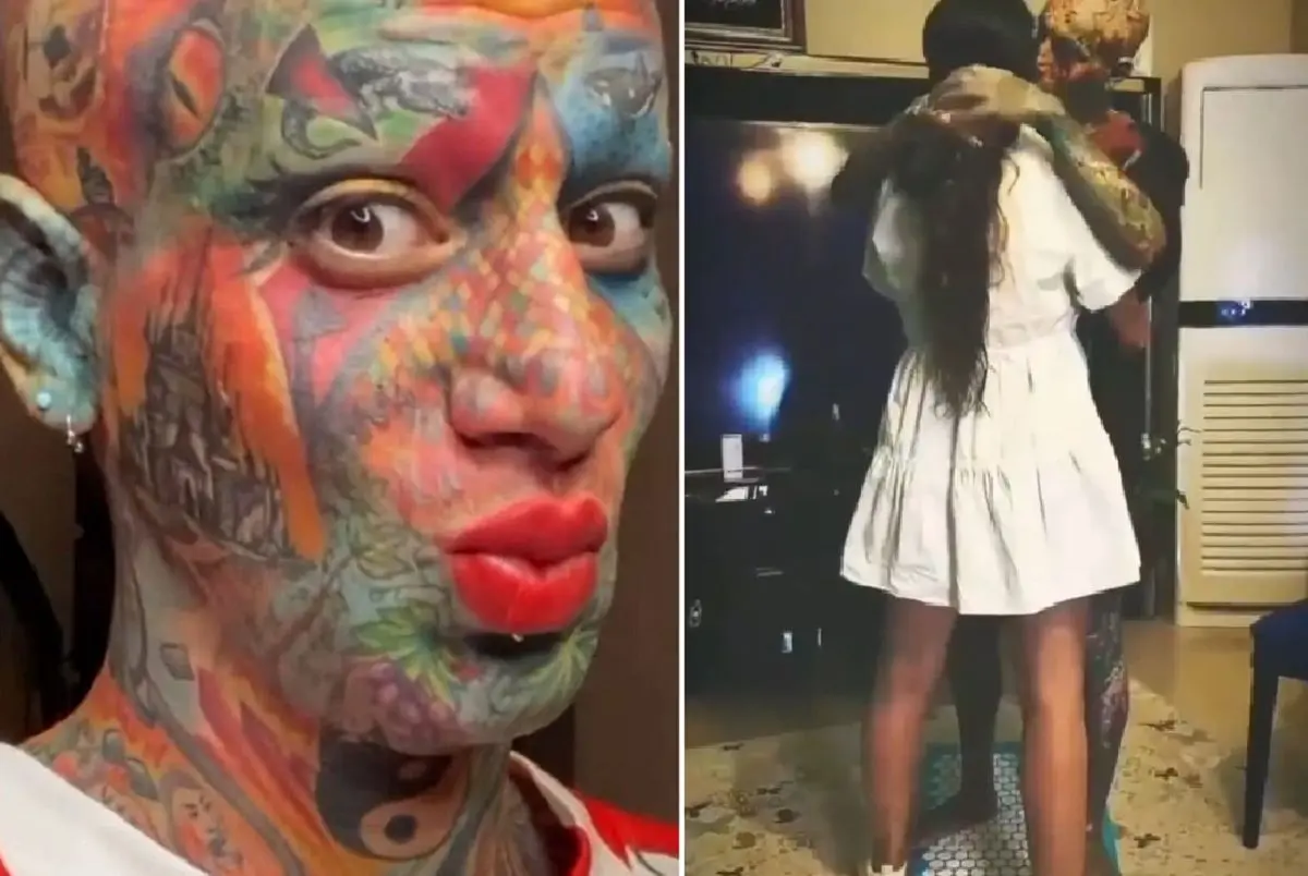 عکس تتلو که تتو نداشت عکس تتلو که تتو نداشت