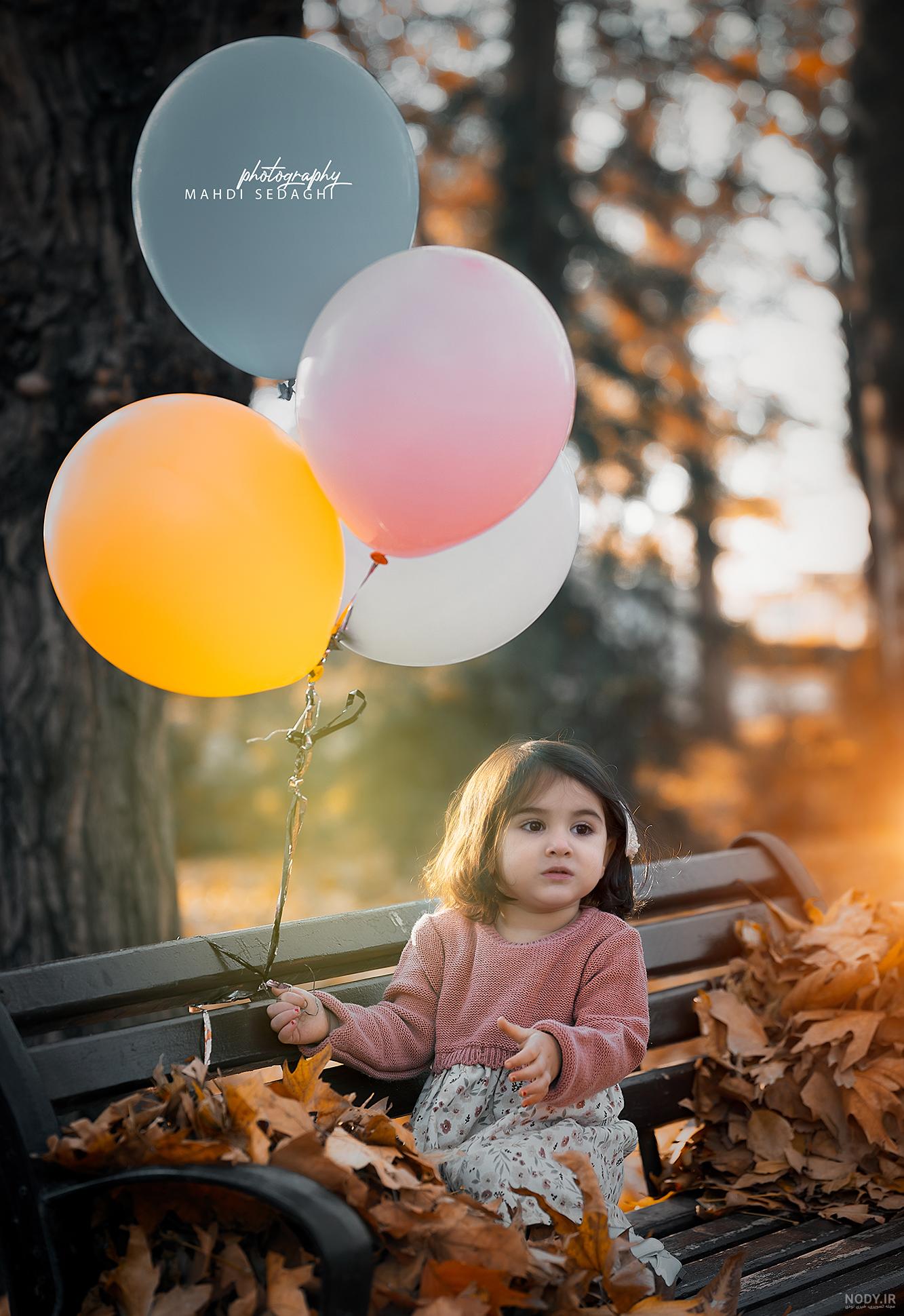 عکس تولد کودک فضای باز