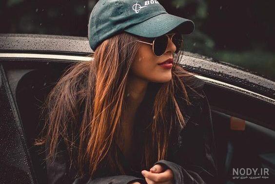 عکس پروفایل دخترونه خفن اسپرت مشکی - عکس نودی