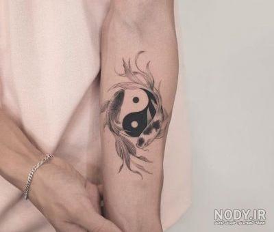مجموعه عکس تاتو ماهی رنگی (جدید) مجموعه عکس تاتو ماهی رنگی (جدید)