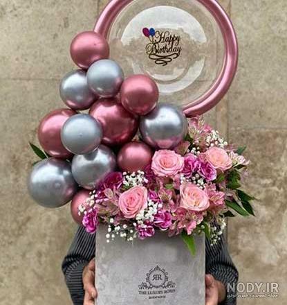 گل تولد نوزاد - گل فروشی آنلاین دل 09129410059