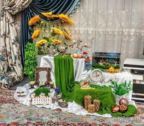 ایده های جذاب برای چیدن سفره هفت سین
