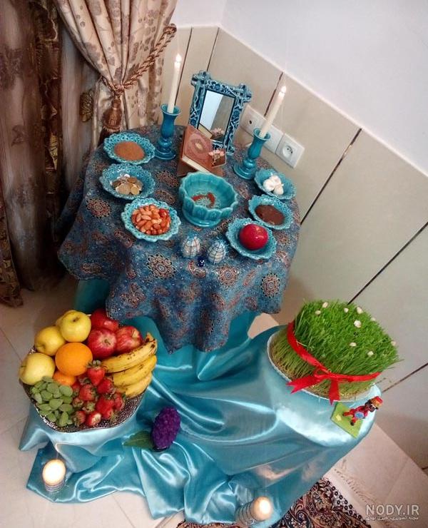 بیش از 70 ایده چیدمان و تزیین سفره هفت سین ۱۴۰۳ - اینفینیتی