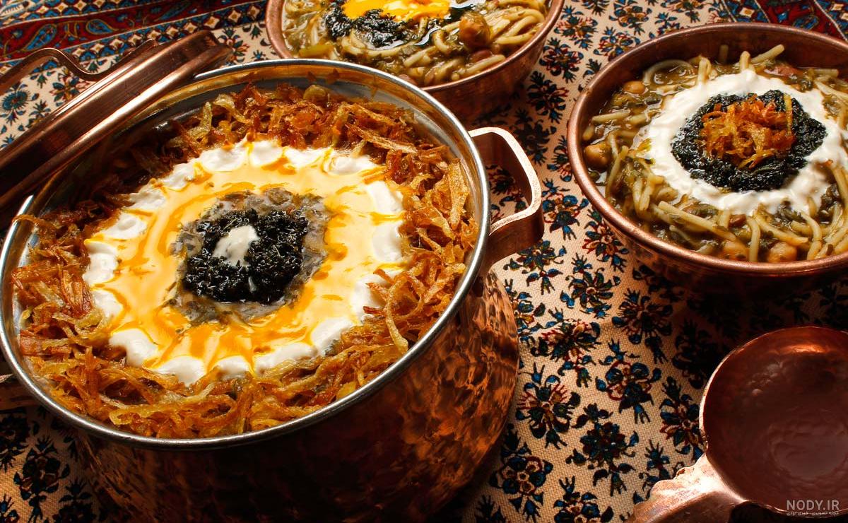 تزیین آش رشته با کشک | 43 مدل عکس تزیین آش رشته نذری با شابلون و پیاز داغ تزیین آش رشته با کشک | 43 مدل عکس تزیین آش رشته نذری با شابلون و پیاز داغ