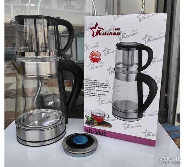 خرید و قیمت چای ساز استیل تیفال به همراه قوری پیرکس و گرم نگهدار چای مدل (tf400) از غرفه لوازم آشپزخانه فایرس خرید و قیمت چای ساز استیل تیفال به همراه قوری پیرکس و گرم نگهدار چای مدل (tf400) از غرفه لوازم آشپزخانه فایرس