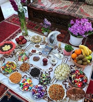 عکس بهترین مدل های سفره هفت سین سال ۱۴۰۱ ❤️ جدید و لاکچری - ماگرتا