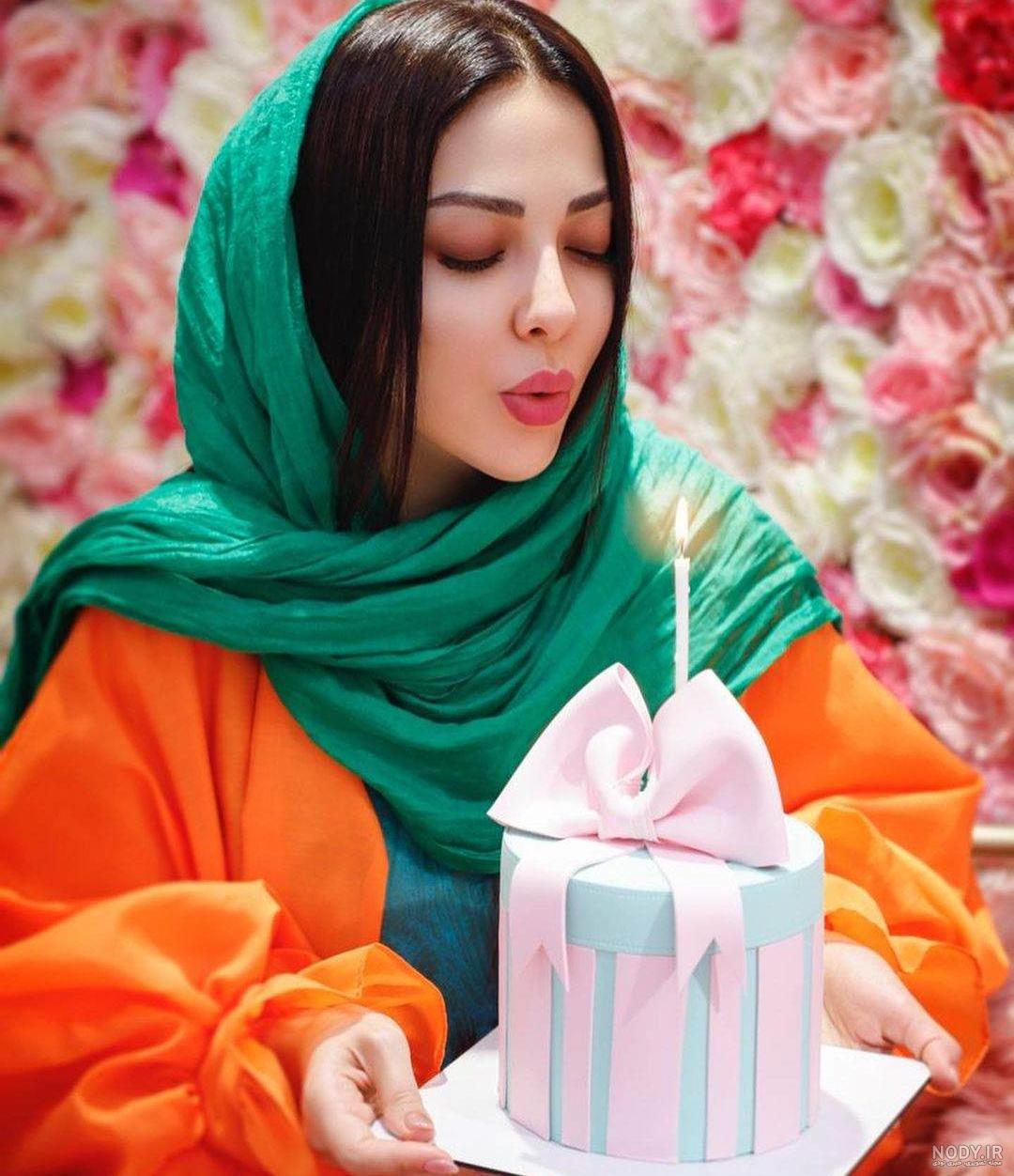 عکس تولد لیلا اوتادی
