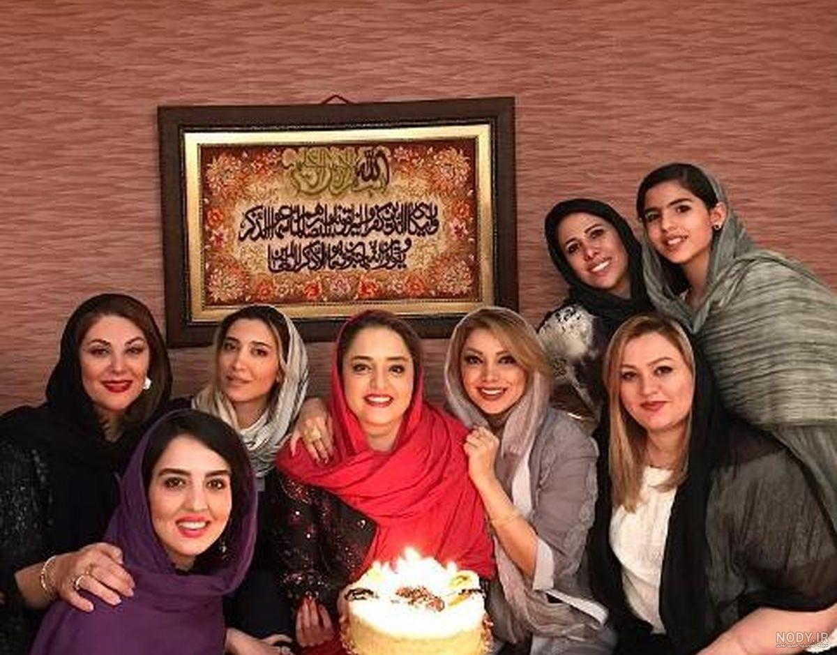 عکس تولد نرگس