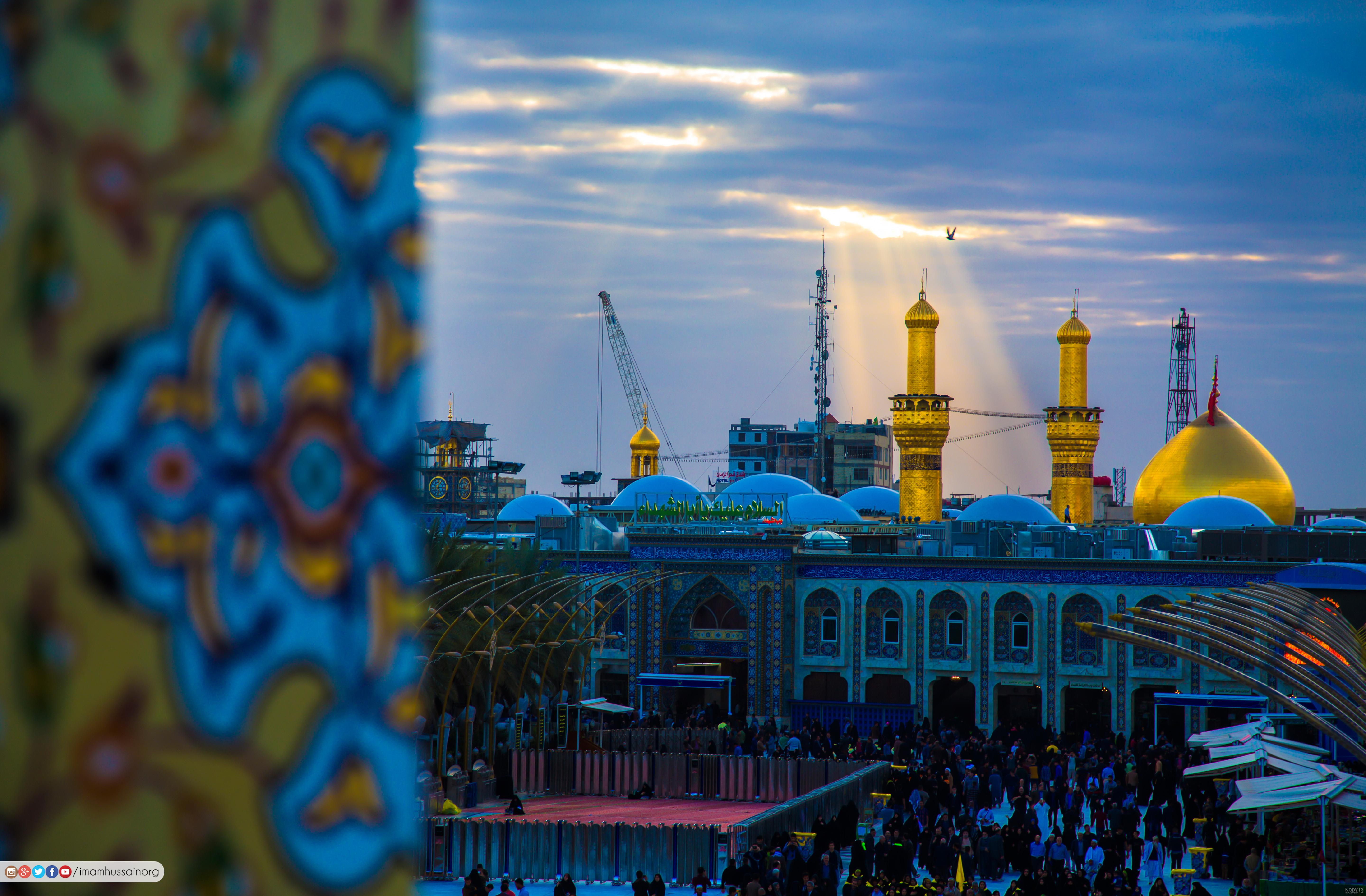 عکس حرم امام حسین با کیفیت hd عکس حرم امام حسین با کیفیت hd