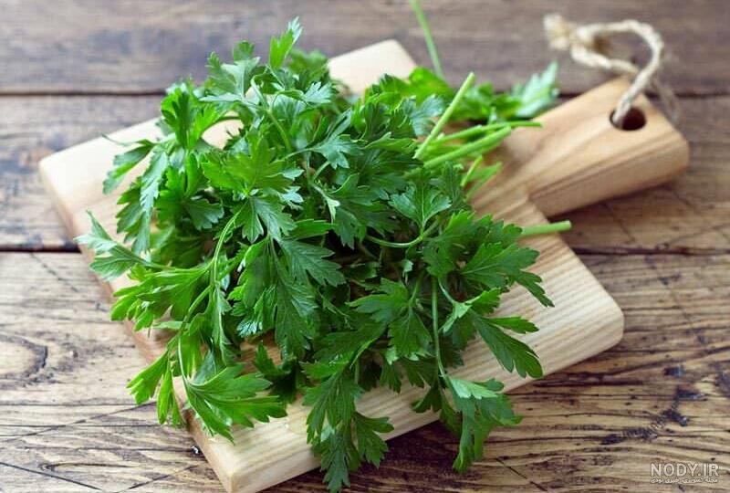 عکس سبزی جعفری