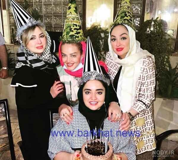 عکس نوشته تولد خاله نرگس - عکس نودی