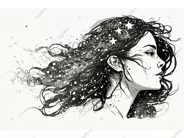 عکس پروفایل دخترونه خفن لاتی سیاه سفید غمگین
