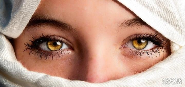 عکس چشم کهربایی - عکس نودی