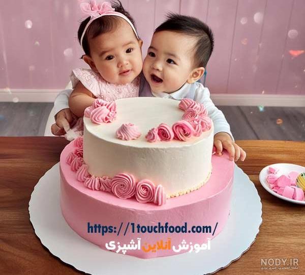 مدل کیک تولد نوزاد؛ کلی مدل های دوست داشتنی و زیبا