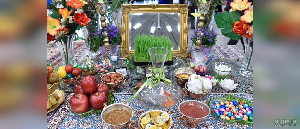 چیدمان سفره هفت سین | آموزش روش چیدمان سفره هفت سین برای عید نوروز
