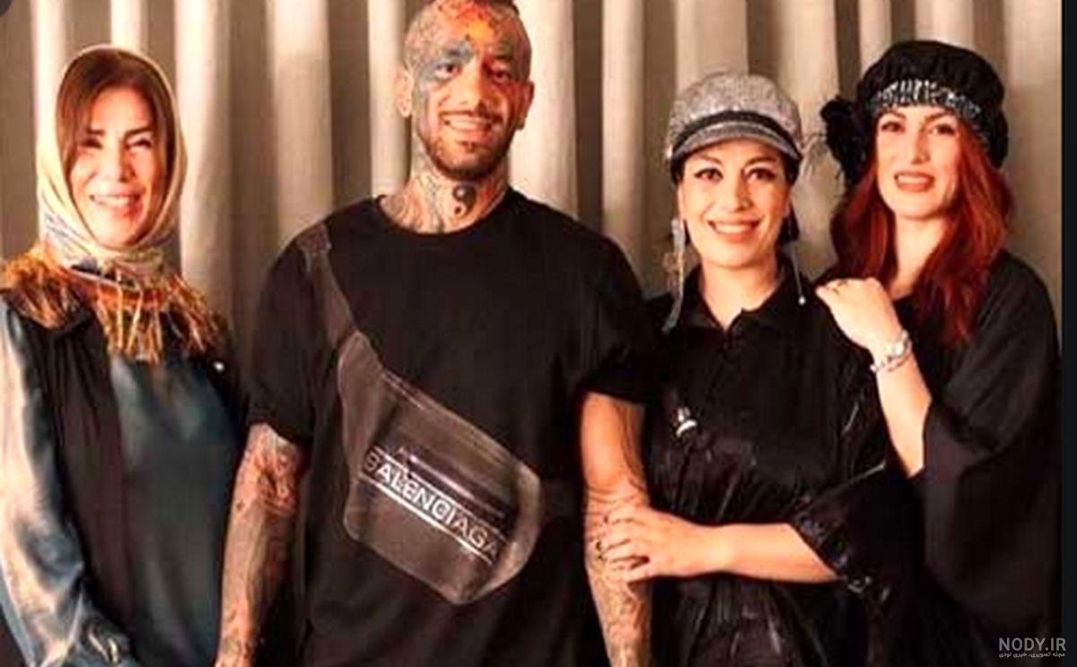 عکس جوانی امیر تتلو