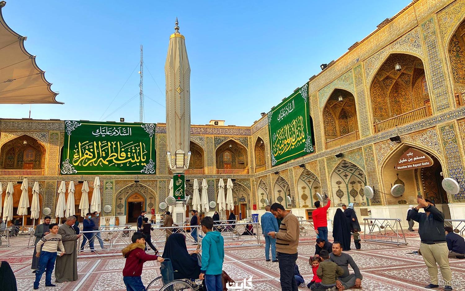 تاریخچه ساخت حرم امام علی (ع)