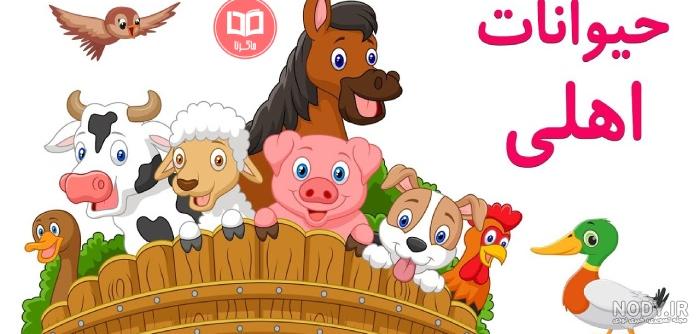 حیوانات اهلی، وحشی و دریایی Animals in Persian