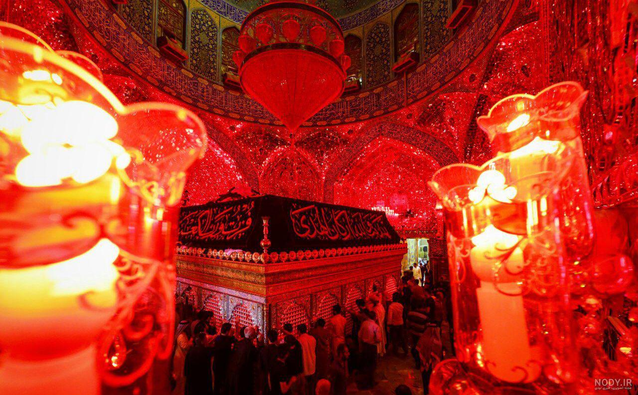عکس از ضریح حضرت علی