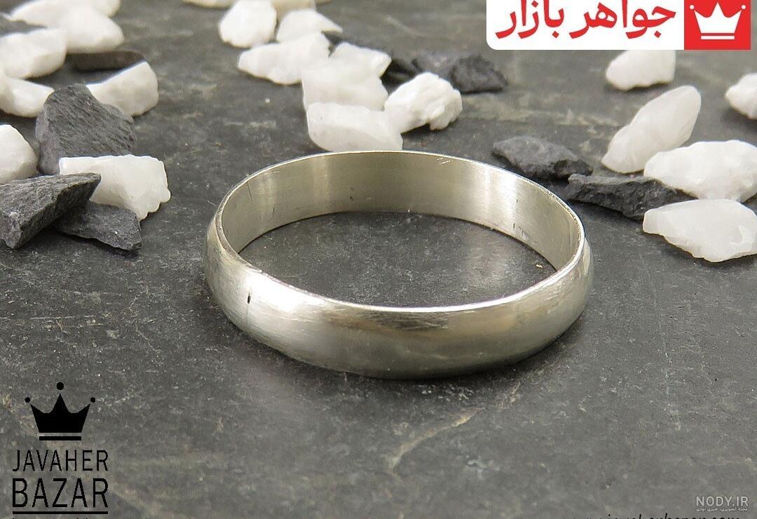 قیمت و خرید انگشتر طلا 18 عیار زنانه طلای مستجابی مدل حلقه رینگی توپر کد 54