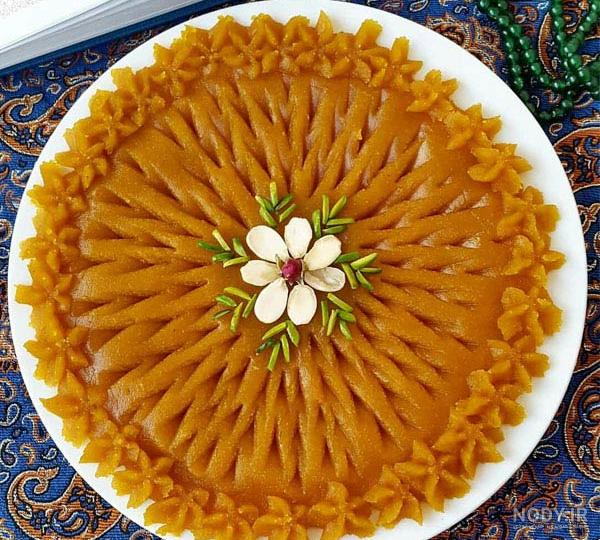 مدل تزیین حلوا با جدیدترین ایده های کدبانویی بلاگری که تا کنون جایی ندیده اید مدل تزیین حلوا با جدیدترین ایده های کدبانویی بلاگری که تا کنون جایی ندیده اید