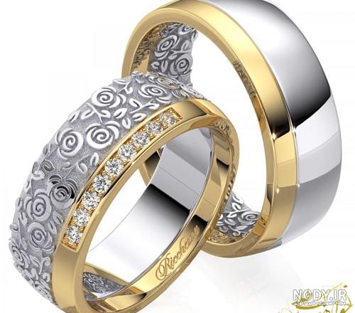 معرفی 30 مدل از جدیدترین حلقه ست عروس و داماد (به همراه عکس) | بزمینه
