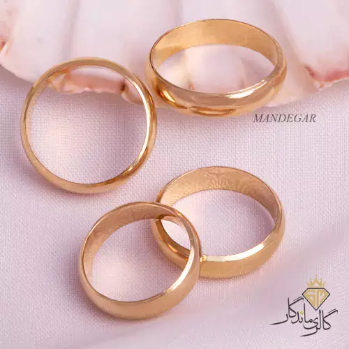 ۷۰ مدل حلقه ازدواج ست جدید ۱۴۰۲ در طرح های ساده و شیک 2023 - ماگرتا