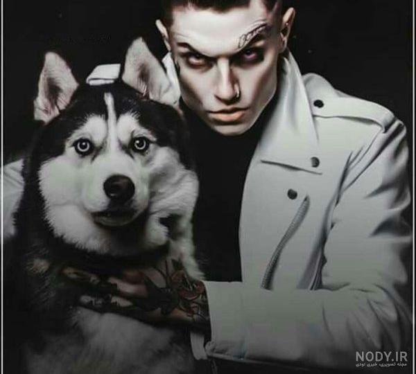  عکس پسر خوشگل با سگ برای پروفایل