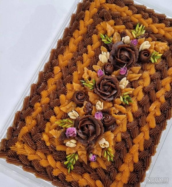 طرز تهیه حلوا مجلسی با آرد سنگک