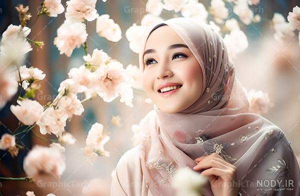 عکس با حجاب مسخره - عکس نودی
