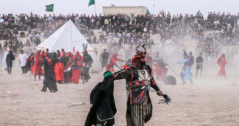 عکس جنگ امام حسین با یزید