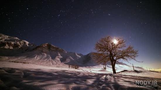 عکس هایی از طبیعت شب