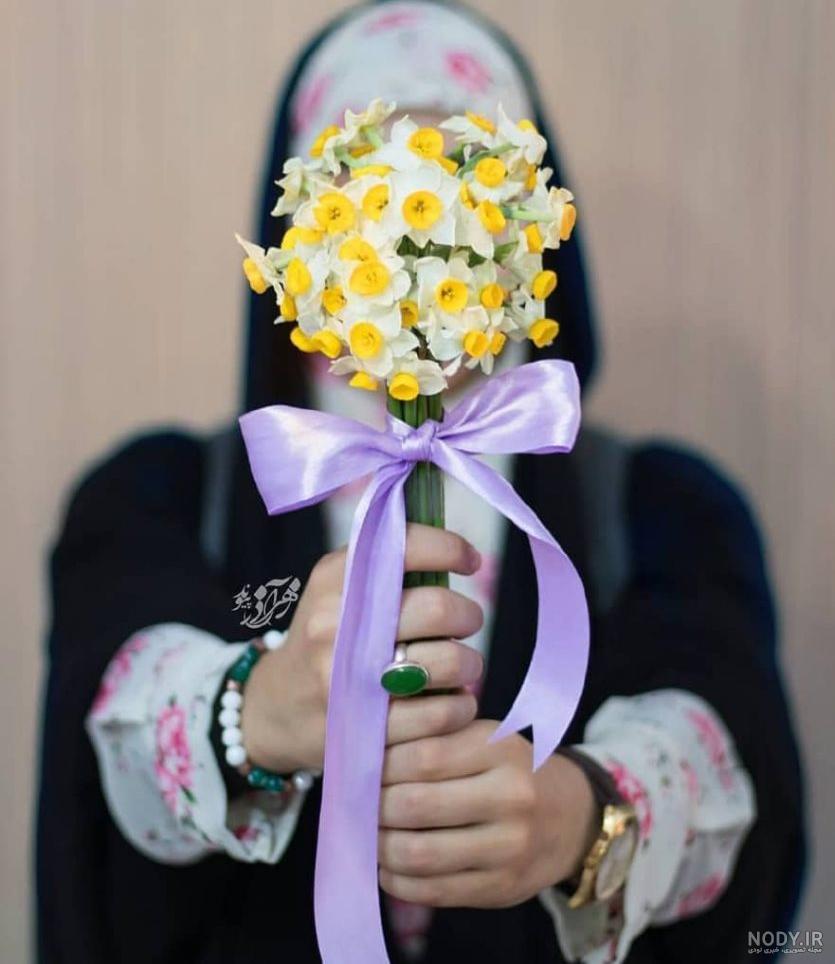 عکس پروفایل دختر چادری جدید + متن های زیبا برای بیو اینستا و تلگرام