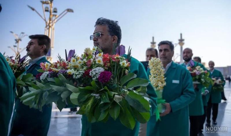 عکس گل نرگس حرم امام رضا عکس گل نرگس حرم امام رضا