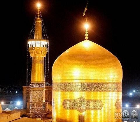 مشرق نیوز - عکس/ حرم مطهر رضوی در شب میلاد امام حسین(ع)