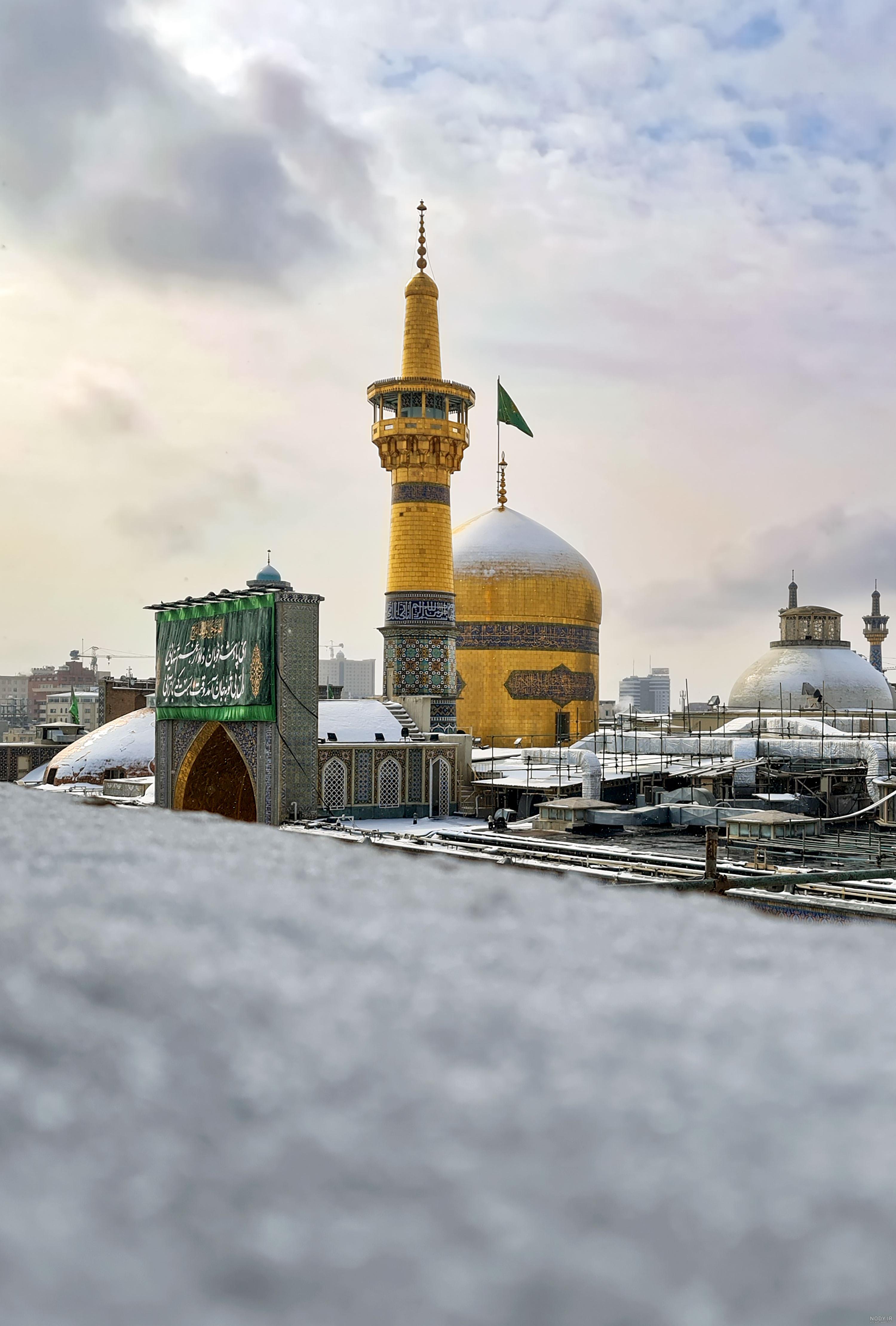 گالری عکس حرم امام حسین (ع)/گلدسته و گنبد - موسسه تحقیقات و نشر معارف  اهل‌البیت علیهم‌السلام