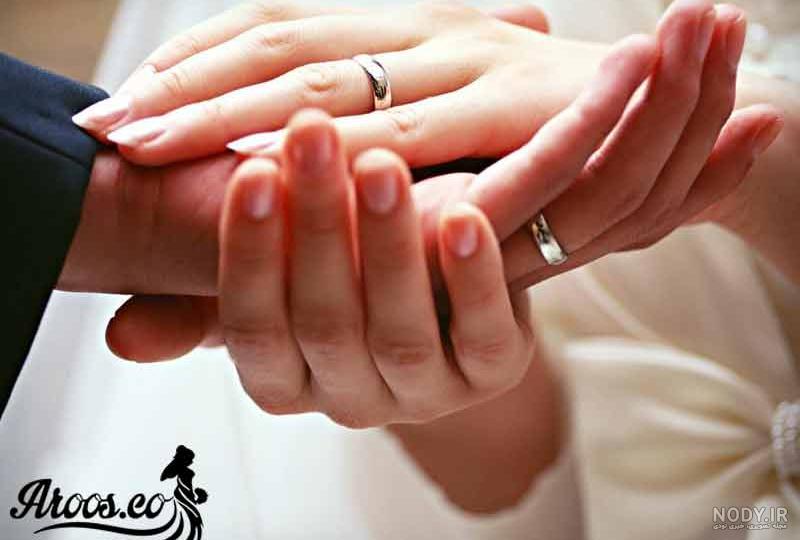 عکس خفن عکس حلقه نامزدی در دست دختر طبیعی