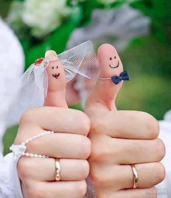 عکس دست نامزدی فیک