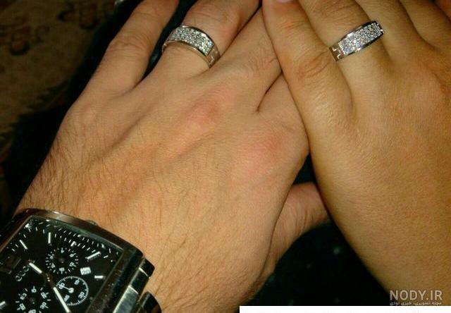 عکس دست نامزدی فیک