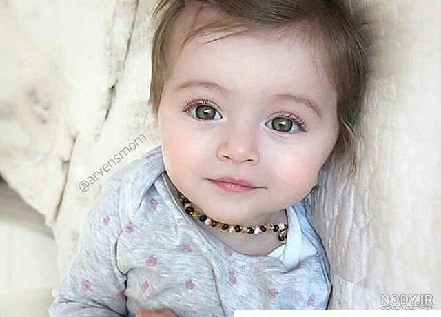 عکس نی نی دختر با لباس عروس