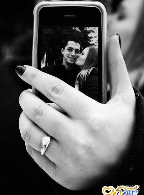 عکس دست نامزدی فیک