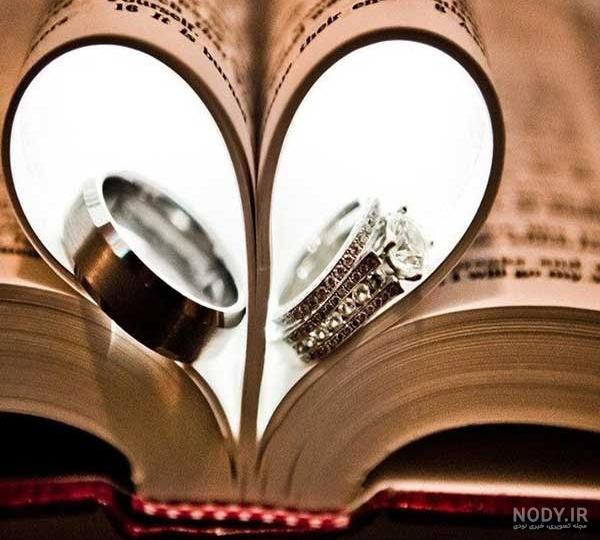 عکس خفن عکس حلقه نامزدی در دست دختر طبیعی