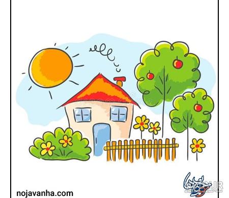 20 نقاشی خانه خدا برای رنگ آمیزی کودکان