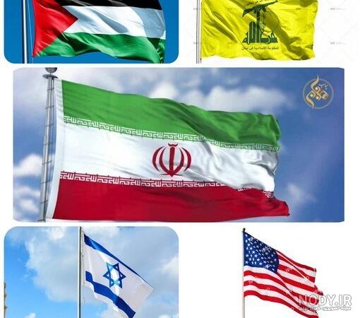 اهتزاز پرچم ایران و طنین لبیک یا خامنه‌ای/ پرچم آمریکا و اسرائیل زیر پای  راهپیمایان - ایرنا