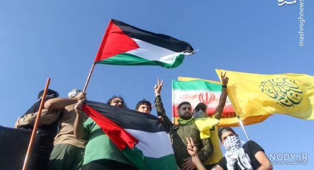 اهتزاز پرچم فلسطین، ابتکار مسلمانان انگلیس برای بزرگداشت روز جهانی قدس -  ایرنا